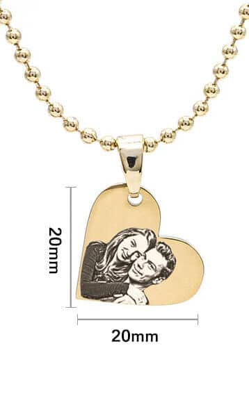 dimensiune colier inox placat cu aur AR3838