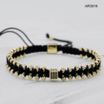 AR3916 bratara aur cu snur ARJewels