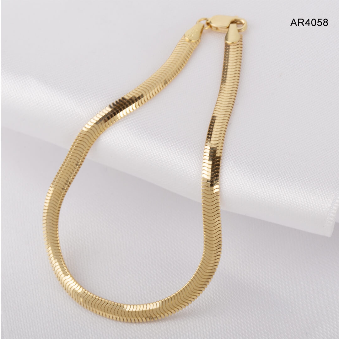 AR4058 bratara aur tip sarpe, lungime 20cm ARJewels