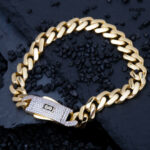 AR4076 bratara aur Monaco chain cuban link