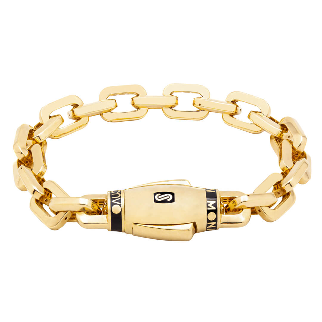 Bratara Aur 14K  Monaco Chain  [AR4079]