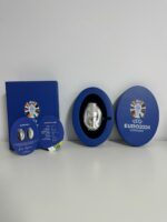 Trofeu UEFA EURO Germania 2024 – 3 OZ – MONEDĂ din ARGINT - imagine 2