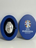 Trofeu UEFA EURO Germania 2024 – 3 OZ – MONEDĂ din ARGINT - imagine 3