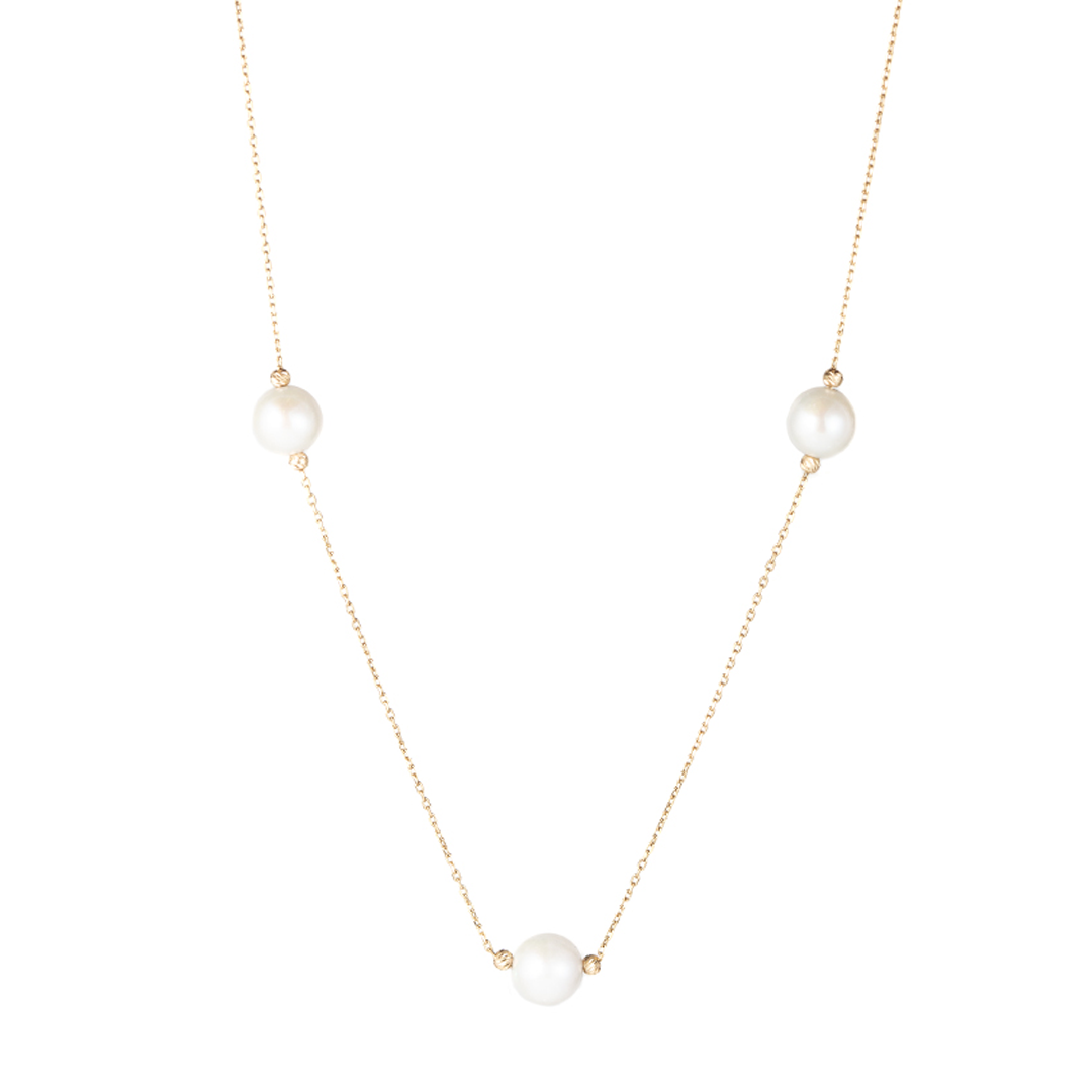 AR4147 COLIER AUR PERLE 4,92GR 48CM