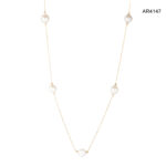 AR4147 COLIER AUR PERLE 4,92GR 48CM