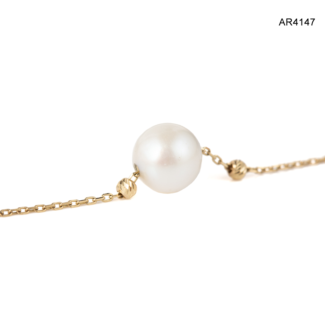 AR4147 COLIER AUR PERLE 4,92GR 48CM