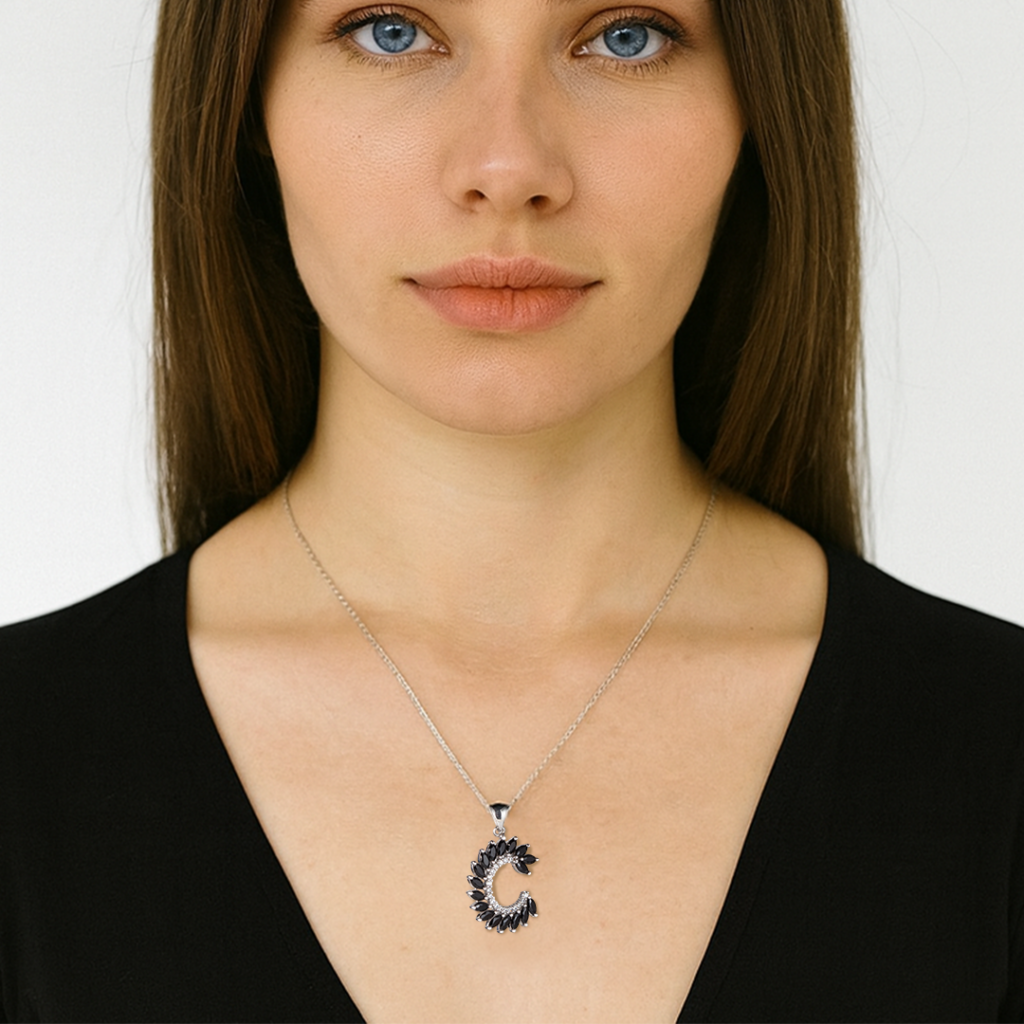 AR4148 COLIER AUR 2 PIESE PANDANTIV 1,48GR ZIRCONIU LANT 1,05GR 45CM