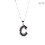 AR4148 COLIER AUR 2 PIESE PANDANTIV 1,48GR ZIRCONIU LANT 1,05GR 45CM
