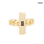 Inel Monaco Chain Aur 14K [AR4262] - imagine 3