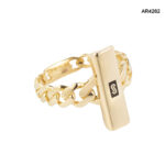 Inel Monaco Chain Aur 14K [AR4262] - imagine 2
