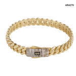 Bratara Aur 14K Monaco Chain [AR4279] - imagine 7