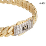 Bratara Aur 14K Monaco Chain [AR4279] - imagine 4