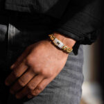 Bratara Aur 14K Monaco Chain [AR4279] - imagine 2