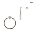 Cercei Aur 14K cu Diamante Naturale 0.40CT [AR4291] - imagine 2