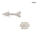 Cercei Aur 14K cu Diamante Naturale 0,30CT [AR4292] - imagine 2