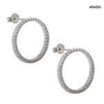 Cercei Aur 14K cu Diamante Naturale 0,40CT [AR4293] - imagine 3
