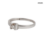 Inel Aur 14K cu Diamant Natural 0,08CT [AR4298] - imagine 4
