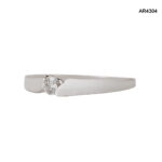 Inel Aur 14K cu Diamant Natural 0,08CT [AR4304] - imagine 2