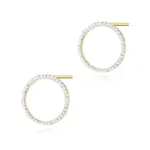 Cercei Aur 14K cu Diamante Naturale 0.40 ct [AR4290] - imagine 3