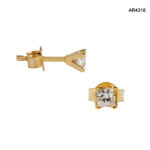 Cercei Aur 14K cu Diamante Naturale 0,30CT [AR4318] - imagine 2