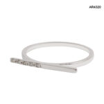 Inel Aur 14K cu Diamant Natural 0,025CT [AR4320] - imagine 2