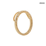 Pandantiv Aur 14K cu Diamant Natural 0,20CT [AR4322] - imagine 2