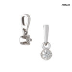 Cercei Aur 14K cu Diamante Naturale 0,10CT [AR4324] - imagine 2