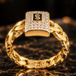 Inel Monaco Chain Aur 14K [AR4333] - imagine 3