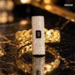 Inel Monaco Chain Aur 14K [AR4334] - imagine 3