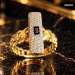 Inel Monaco Chain Aur 14K [AR4334] - imagine 2